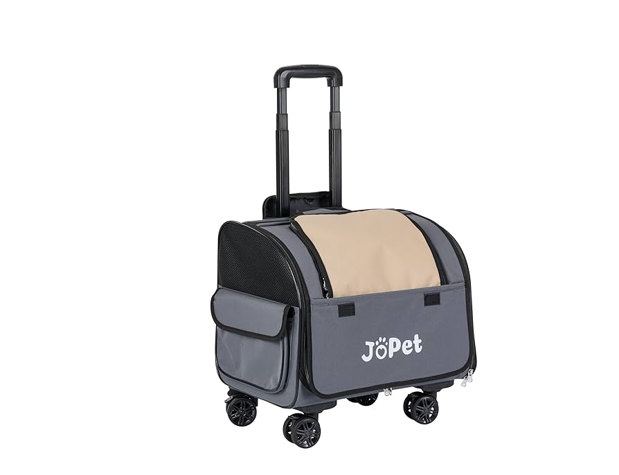 Amazon.co.jp: JoPet ペットバッグキャリー（車輪付き）、ペット