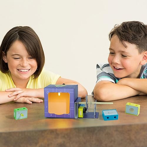 Miniatura 7 de Módulos de sensor para principiantes de programación, no requiere codificación, kit de aprendizaje de programación, juguetes de proyecto STEM, kit