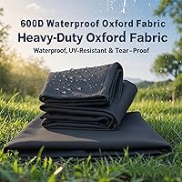 Vista 3 de Funda para alfombrilla de caminar para el hogar, funda impermeable y a prueba de polvo para debajo del escritorio - Compatible con cinta de correr