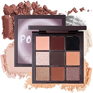 Paleta de sombra de ojos de 9 colores, tonos ...