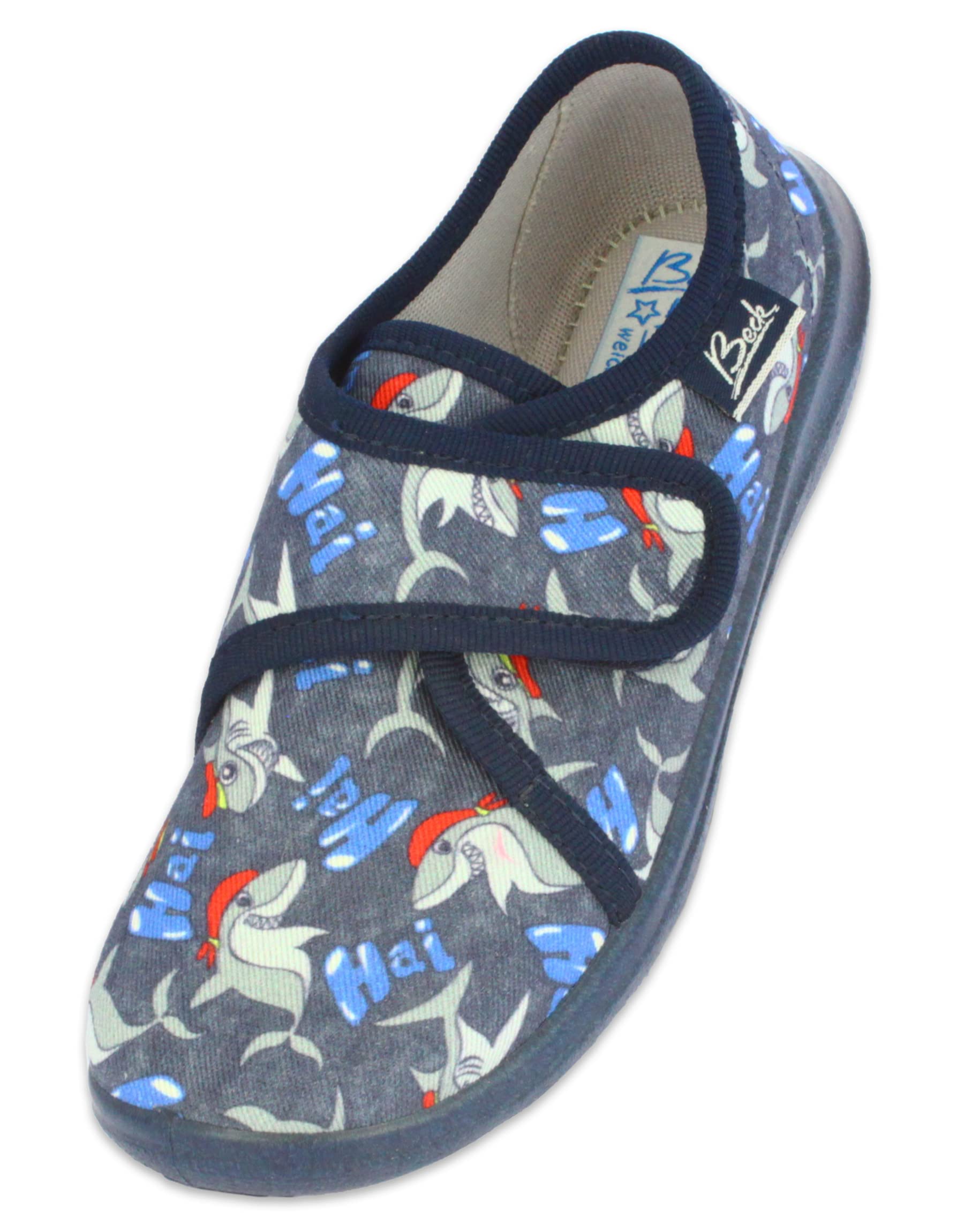 Beck Jungen Haie Hausschuh