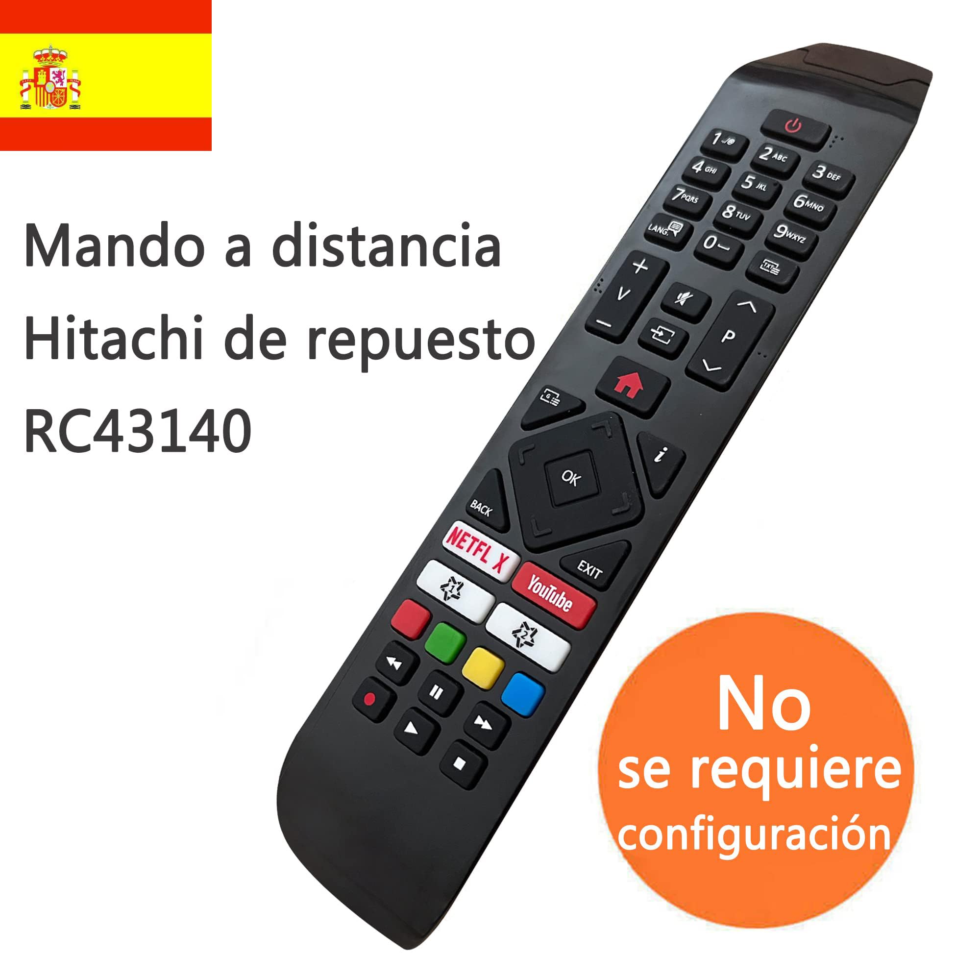 Telecomando originale HITACHI RC43140 (30101745) - Mandis Shop