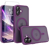 Vista 23 de Funda Translúcida Mate para iPhone 11, [Protección contra Caídas de Grado Militar de 10 Pies] Parachoques Protector Delgado Duradero Resistente a