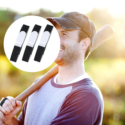 Miniatura 6 de Jutom Paquete de 10 correas para los dedos Buddy Tape Buddy - Correas antideslizantes con gancho y bucle, férulas para los dedos, cinta lavable y