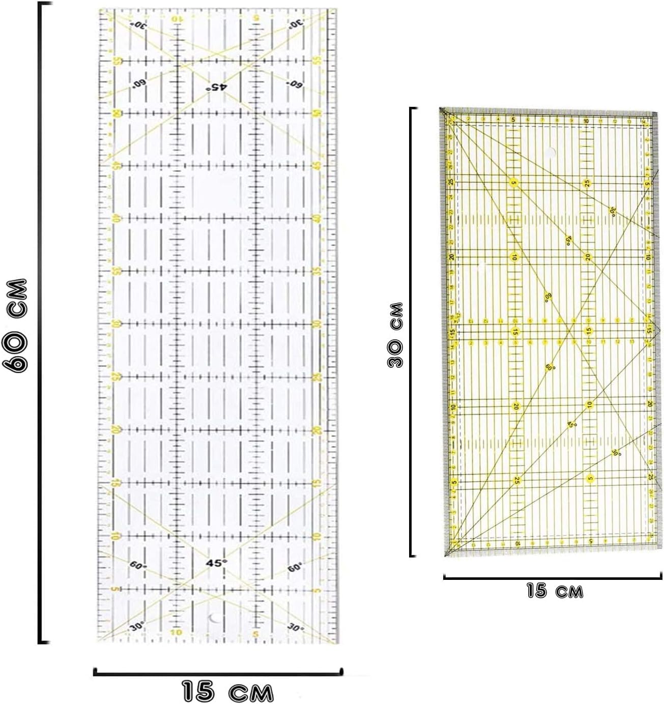 45 mm Rollschneider Set inkl. Schneideunterlage A1 90x60cm 5-Lagig + 5x Ersatzklingen + 2x Patchwork-Lineal Premium Stoffschneider selbstheilend Schneidematte im A1-Format Rosa/Schwarz Starter Set