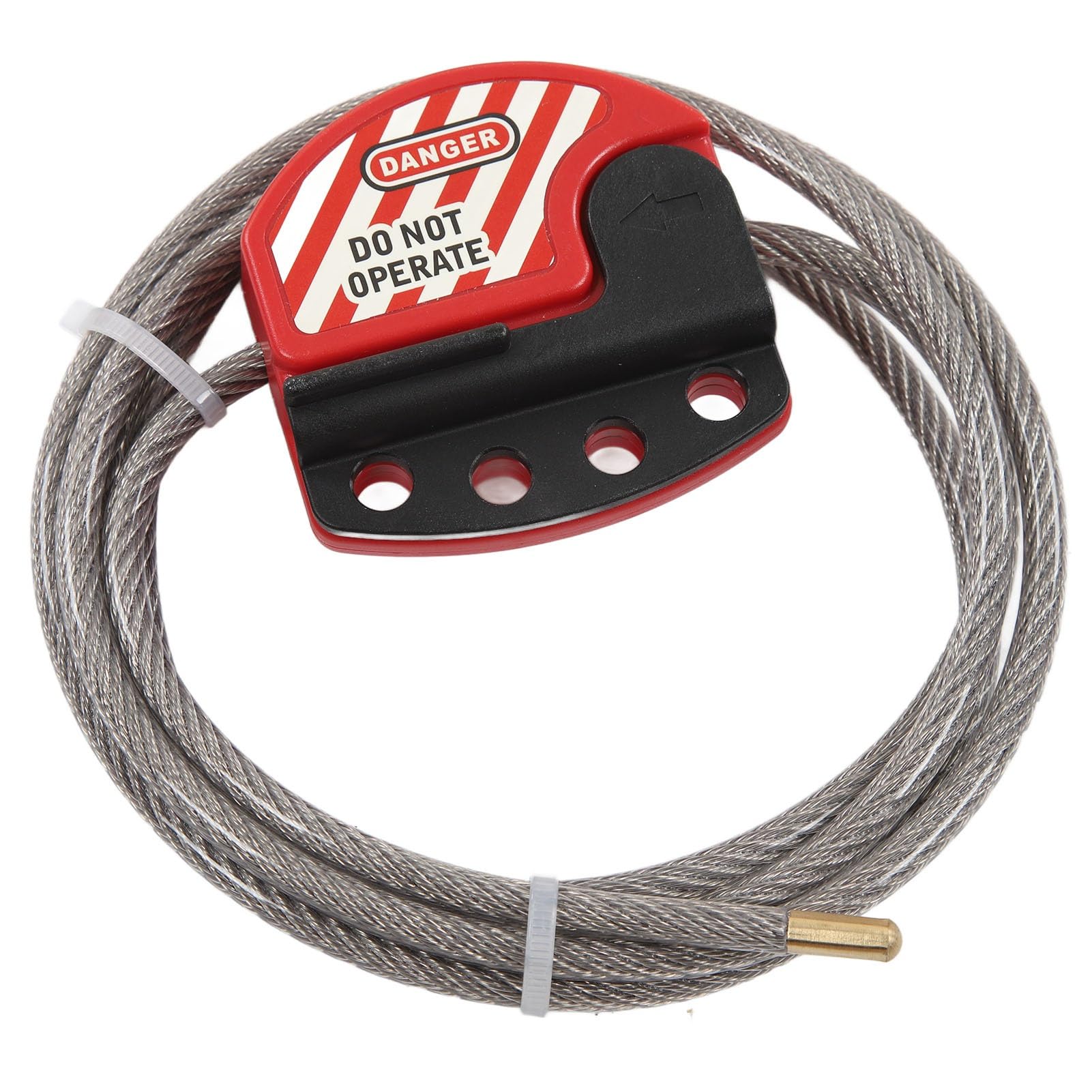 Aramox Kit de Bloqueo y Etiquetado Kit de Bloqueo Eléctrico de 47 Piezas con Dispositivos ABS y Candados de Acero Inoxidable Incluye Etiquetas de Cable de Válvula para Equipos de Mantenimiento