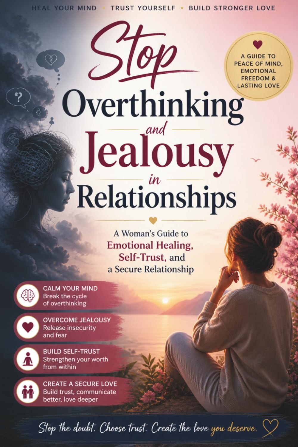 Stop Overthinking and Jealousy in Relationships for Women:Calming Relationship Anxiety, Healing Emotional Insecurity, and Building Self-Trust for a Secure Love