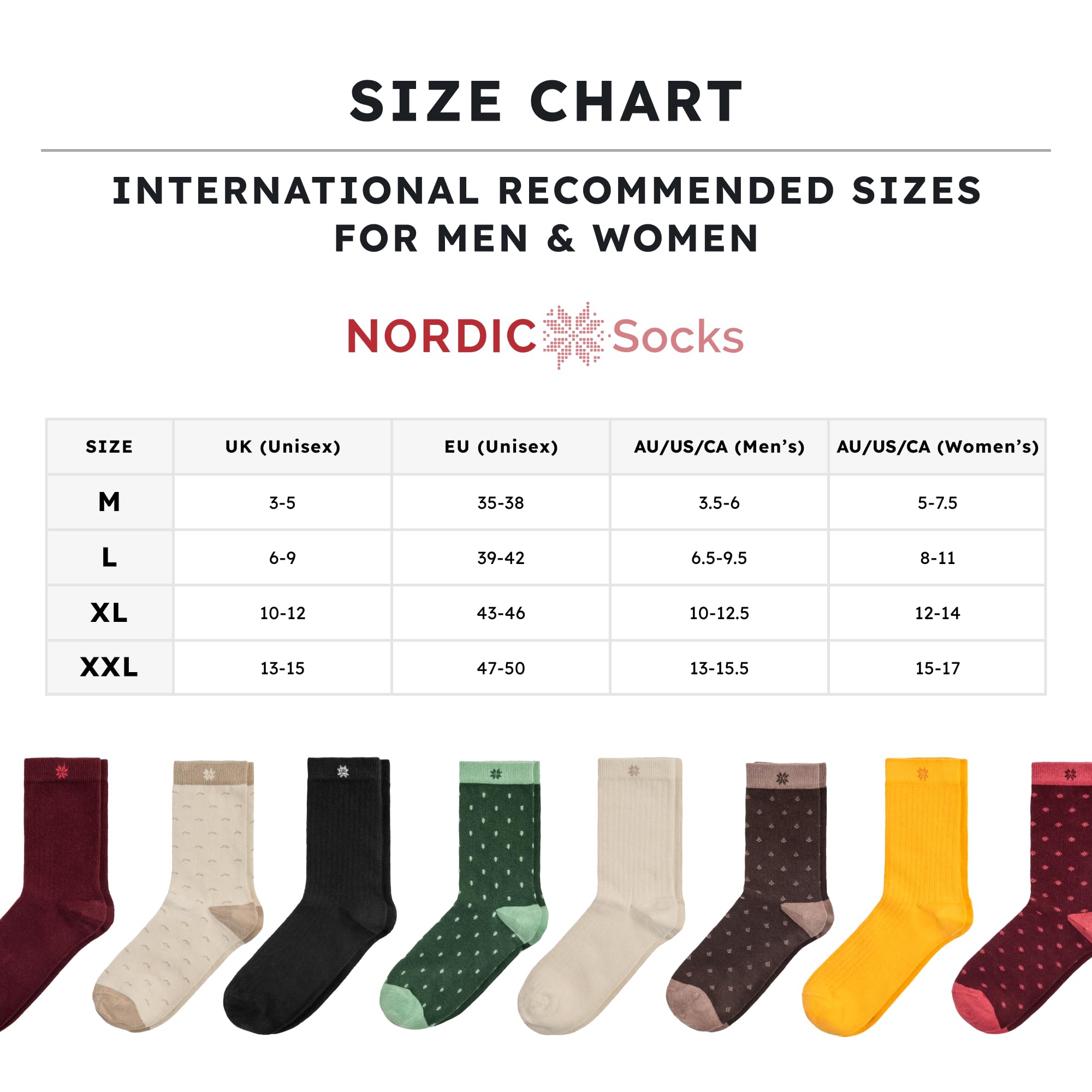 NORDIC Socks Calze Dress Standard Lana Merino 5 paia | Vestibilità Perfetta, Anti-Vesciche, Lana Merino Sottile
