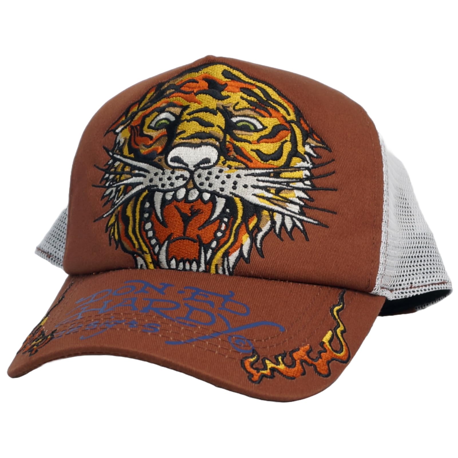 帽子 ED HARDY mesh cap Ed Hardy エド・ハーディー タイガー刺繍 メッシュキャップ 帽子