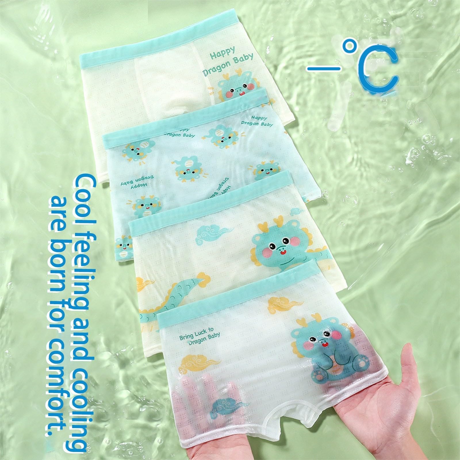 Genérico Calzoncillos Niño 1-13 Años Pack de 4 Dibujos Boxer Niño Estampado Deporte Ropa Interior Infantil Bebe Cintura Elástica Cómodo Transpirable Suave