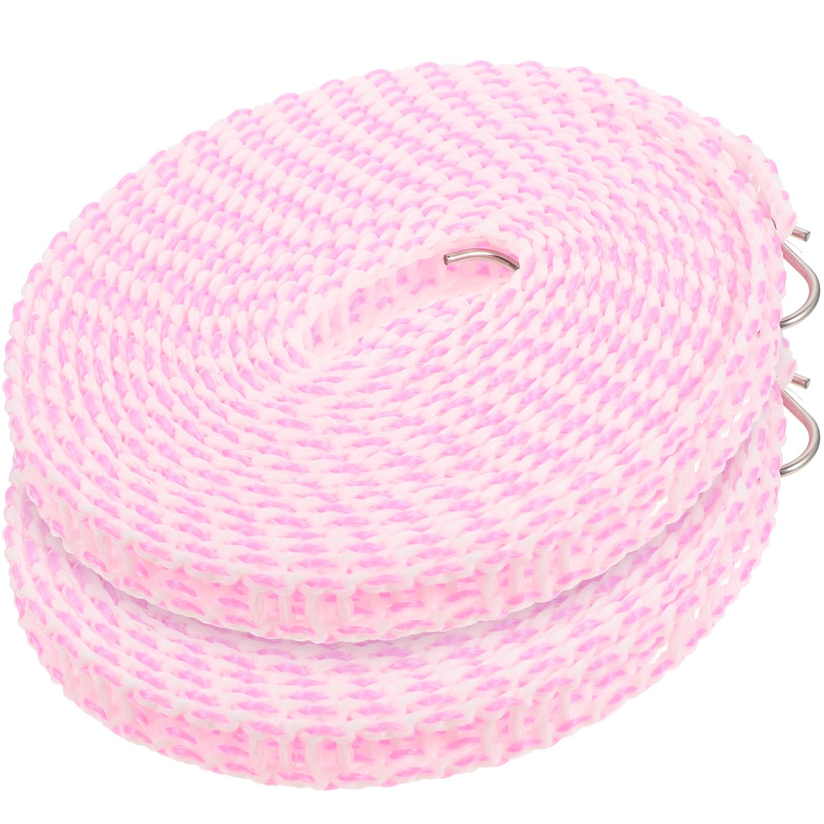 TOPBATHY 4pezzi Filo Stendibiancheria Portatile Asciugatura Antivento Resistente e Antiscivolo Per Uso Esterno e Per Viaggi e Campeggio Metri