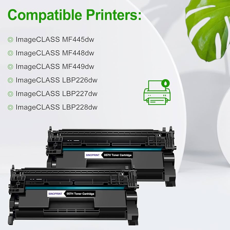 Amazon.co.jp: SINOPRINT トナーカートリッジ Canon 057H ブラック CRG