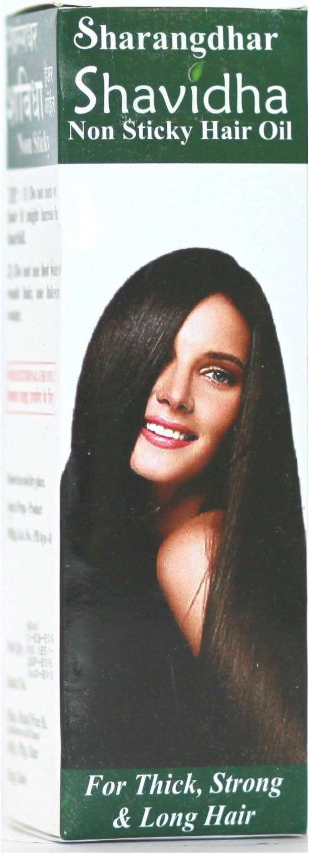 Pharmaceuticals Shavidha Hair Oil - Ayurvedic solution for healthy Hair (90 ml), White