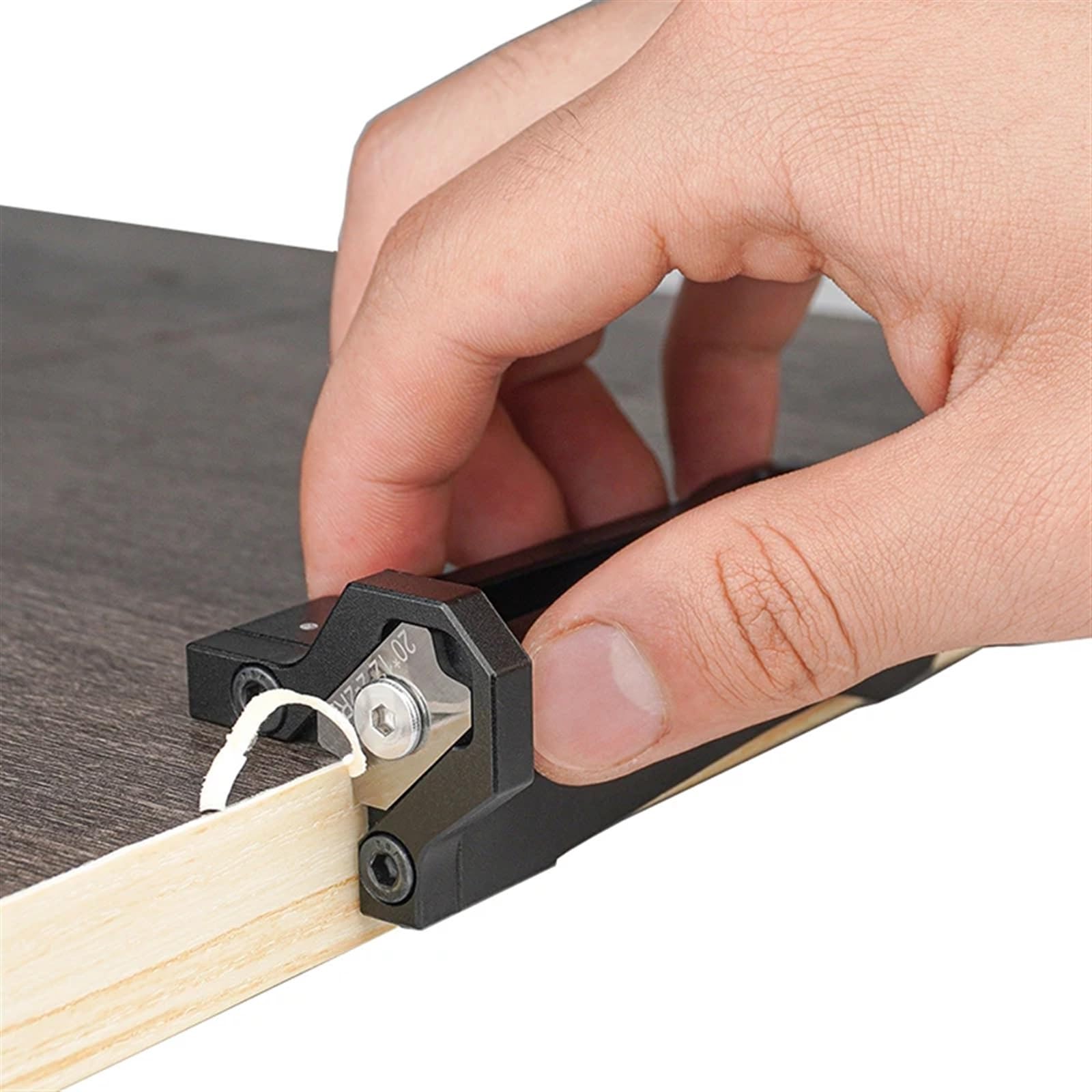 AVIMYA Lavorazione del Legno Bordo della Lama Pialla ad Angolo Rifilatura Smusso a Forma di V Cartongesso Cartongesso Piano d'angolo Sbavatura Strumenti for pialla in Legno (Size : B)