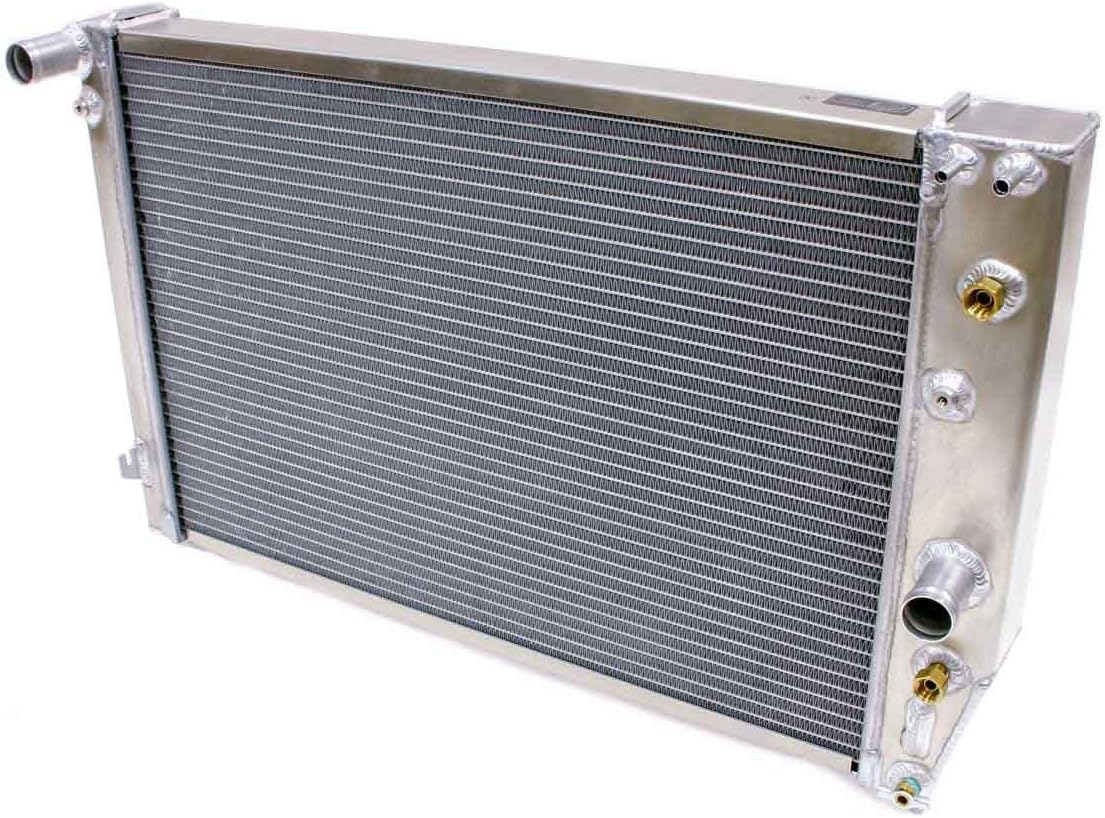 Be Cool 62085 Natural Finish Radiator for Corvette A/T Engine