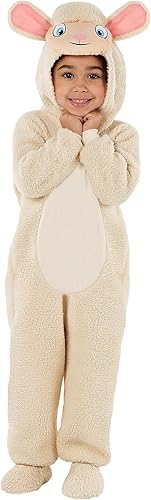Morph - Disfraz de cordero para niños, disfraz de cordero para niños, disfraz de oveja para niños, mameluco de cordero para niños, mameluco de