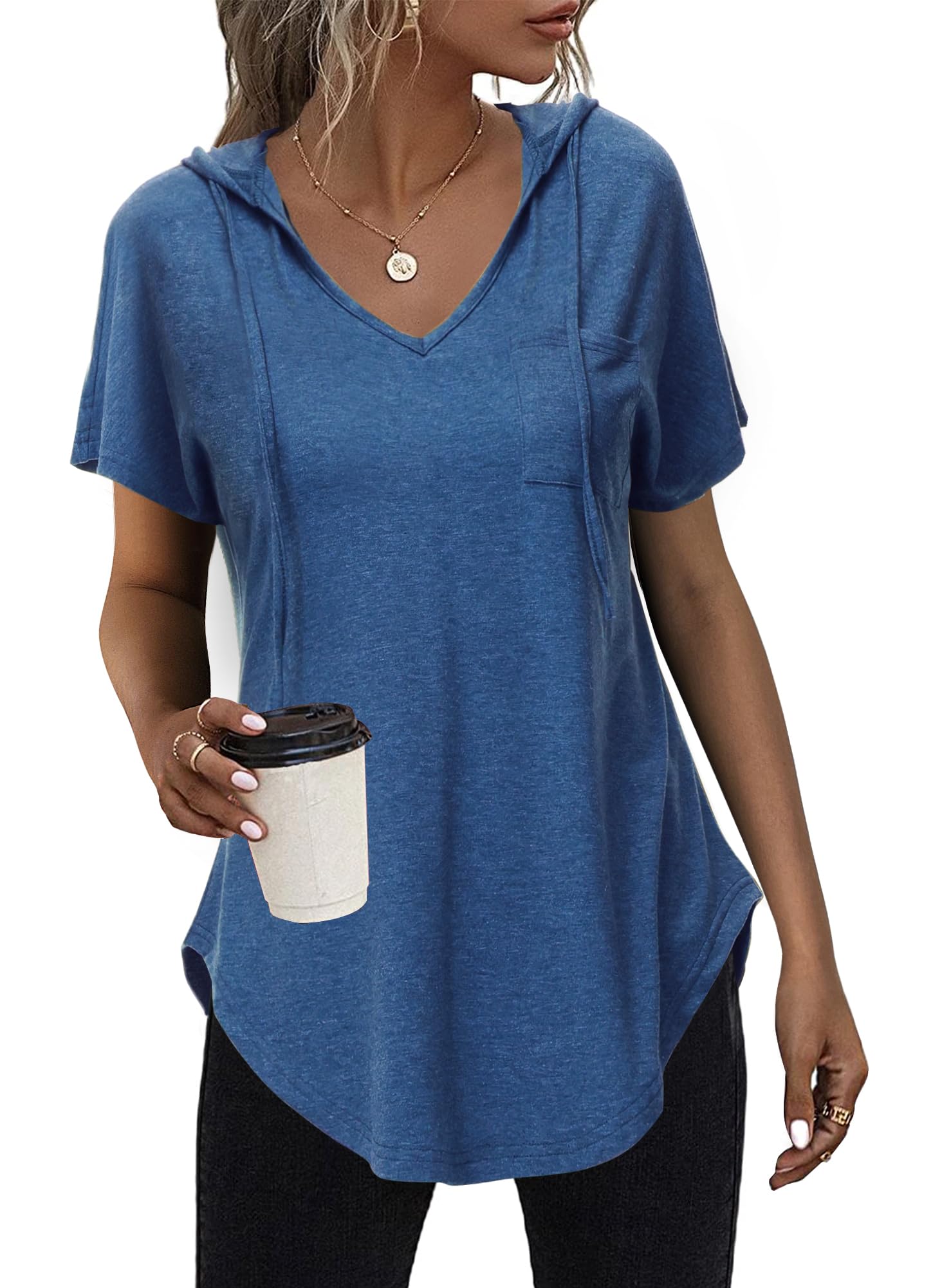 Tanmolo Kapuzenpullover Damen Hoodie Pullover Sweatshirt | Kapuze mit Kordelzug, Weiches Material, Leicht, Für Frühling und Herbst, Casual Oberteile