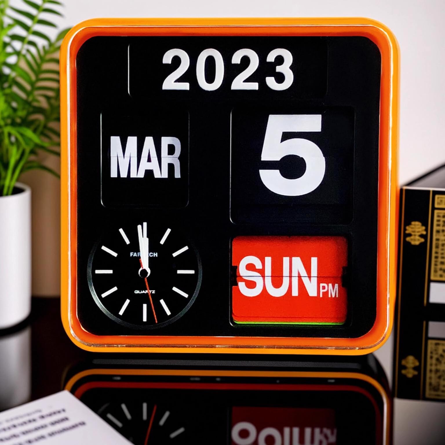 Amazon.com: GYSABS Fartech Automatic Page Flipping Date Month Week