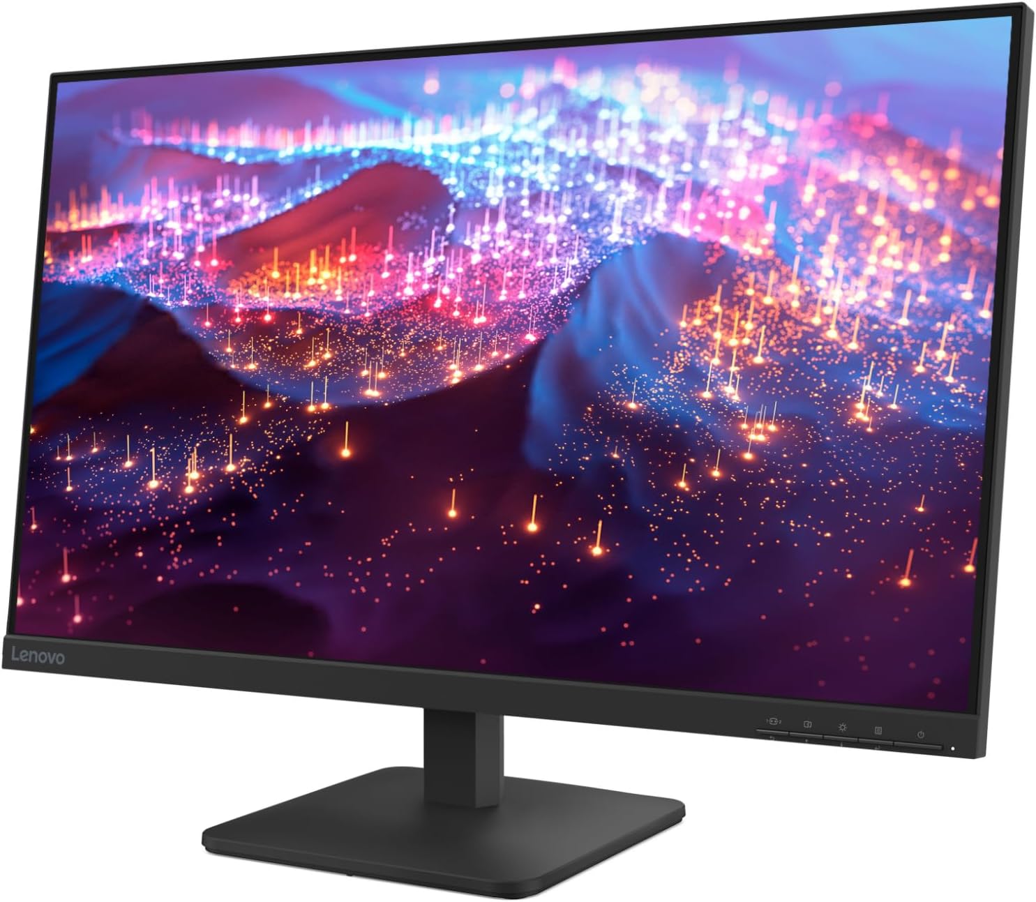 Lenovo L27-4e FHD Display 68.6 cm (27") FHD (1920 x 1080 Pixel), IPS-Panel, 4 ms (Extreme Mode) / 6 ms (Normal Mode), 100 Hz, HDMI 1.4, VGA (68CDKAC1EU)