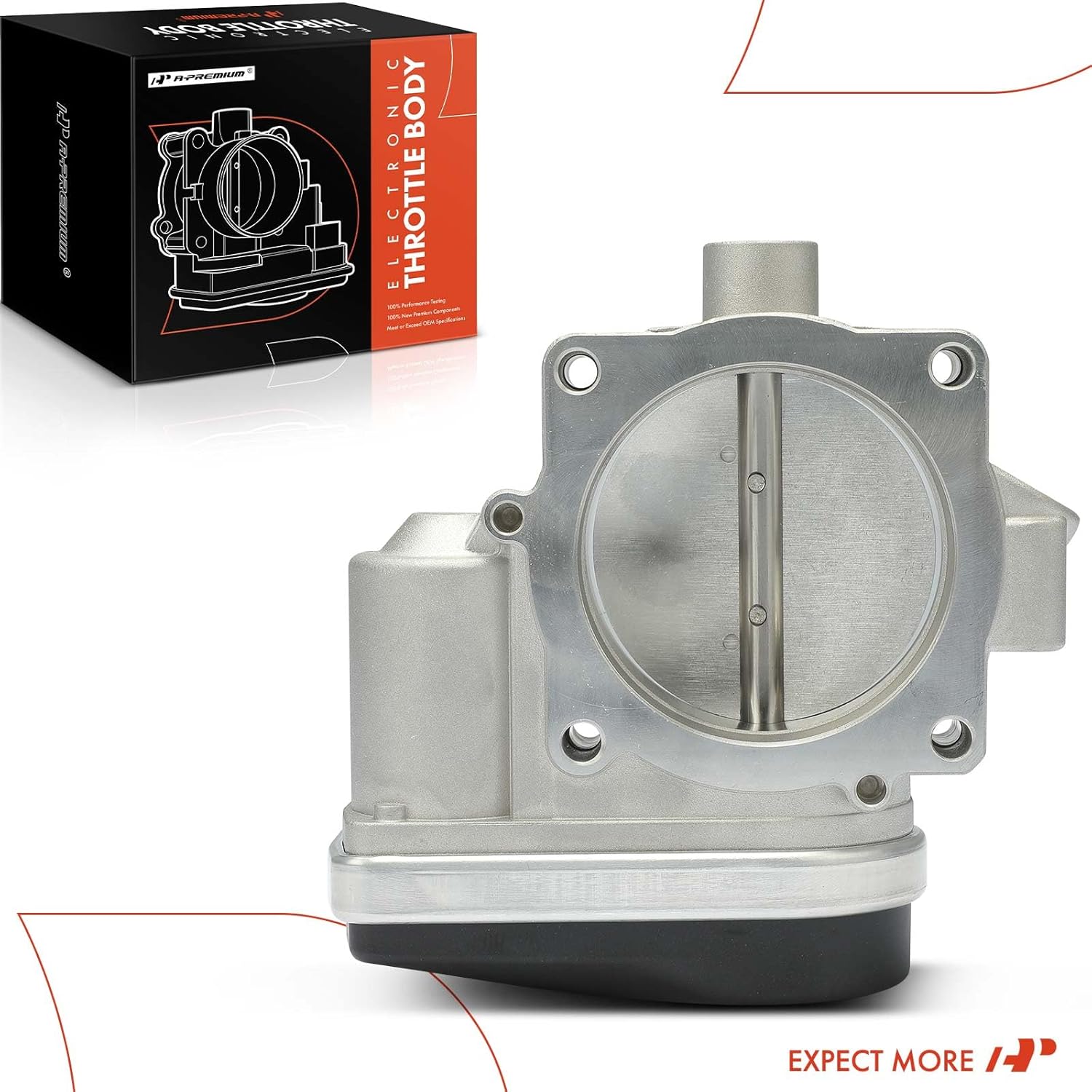 A-Premium Electronic Throttle Body Assembly Compatible with Volkswagen Passat 2006-2007, Touareg 2007, Eos 2007-2008, R32 2008 & Audi A3 Quattro 2006-2009, TT Quattro 2005-2006 2008-2009, 3.2L 3.6L
