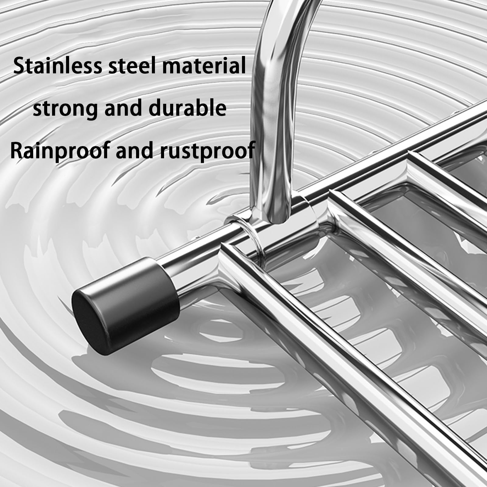Balkonwäschetrockner Edelstahl Balkontrockner Klappbar Hängetrockner,Teleskop Balkon-Wäschetrockner，Handtuchhalter Für Das Bad, Praktisch Heizkörper-Wäscheständer, Wand Kleiderständer(62-106cm)