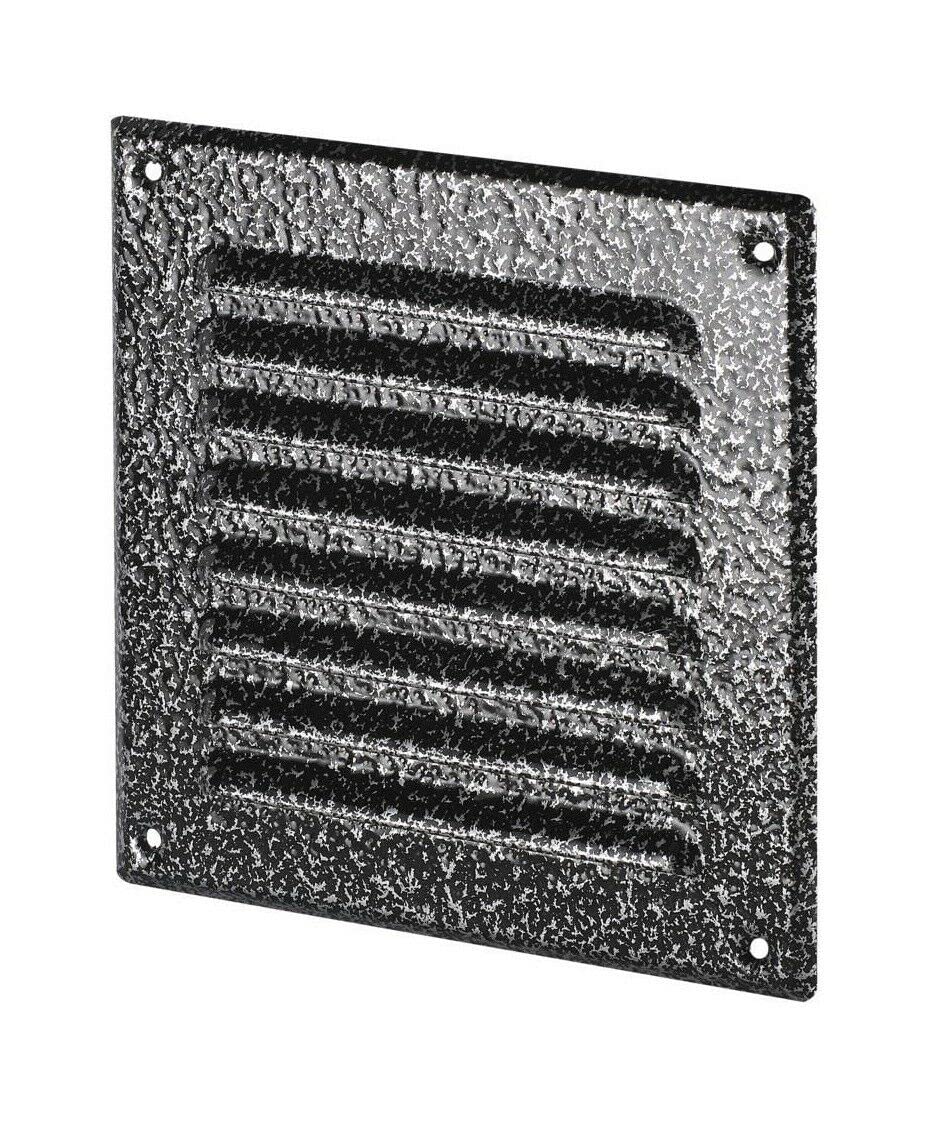 Prostko Ltd Antique Silver Metal Air Vent Grille - 165Mm X 165Mm - Wall Ventilation Cover - 6.5" Inch.