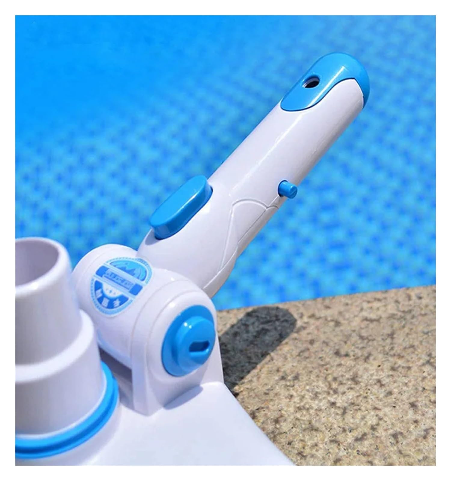 Schwimmbad-Reinigungsbürste, Wand-Boden-Saug-Vakuumkopf-Reinigungsbürsten, Verstellbarer Griff, Algenwäscher-Werkzeug