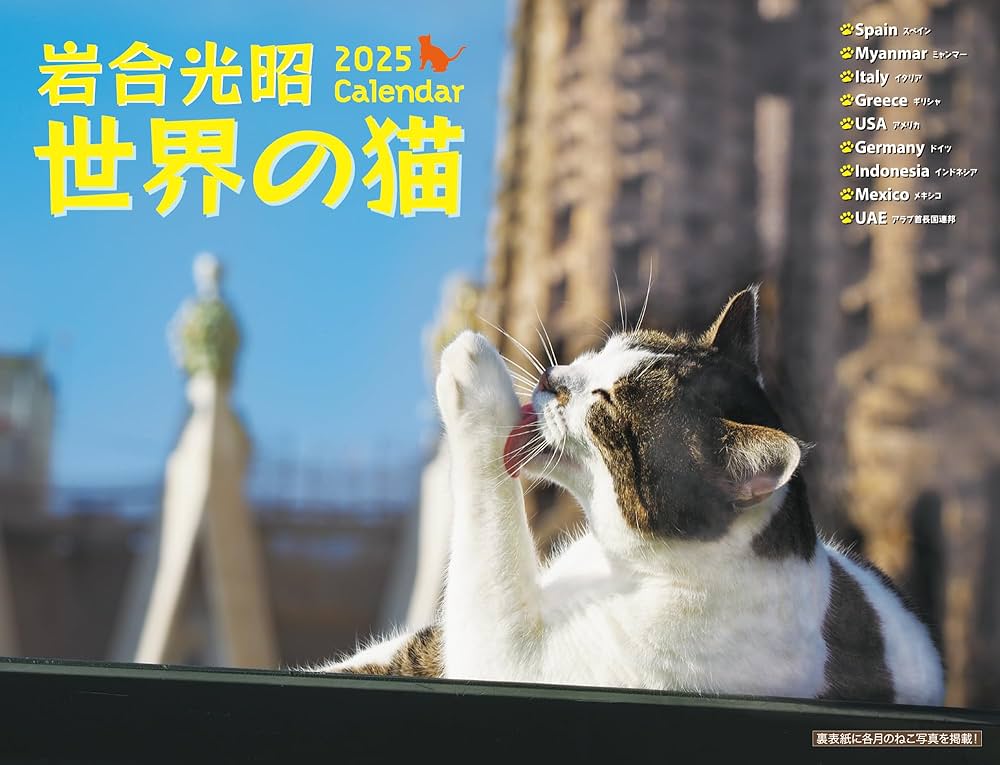 Amazon.co.jp: 2025 岩合光昭 世界の猫カレンダー(壁掛け Amazon.co.jp: 2025 岩合光昭 世界の猫カレンダー(壁掛け