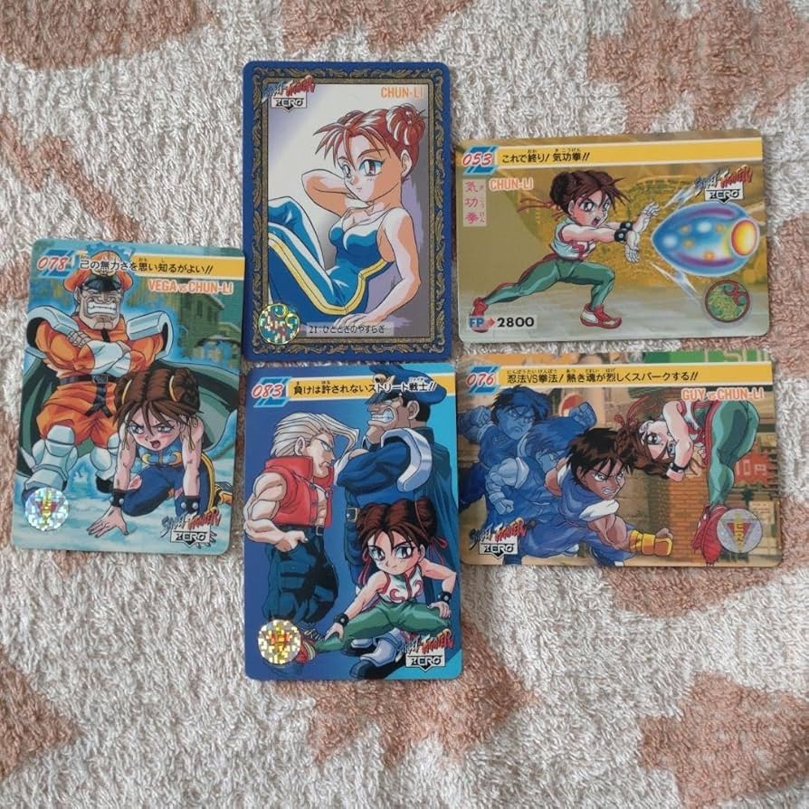 超希少 8種 セット ストリートファイター  ミニ カード バルログ ケン 超希少 8種 セット ストリートファイター ミニ カード バルログ ケン