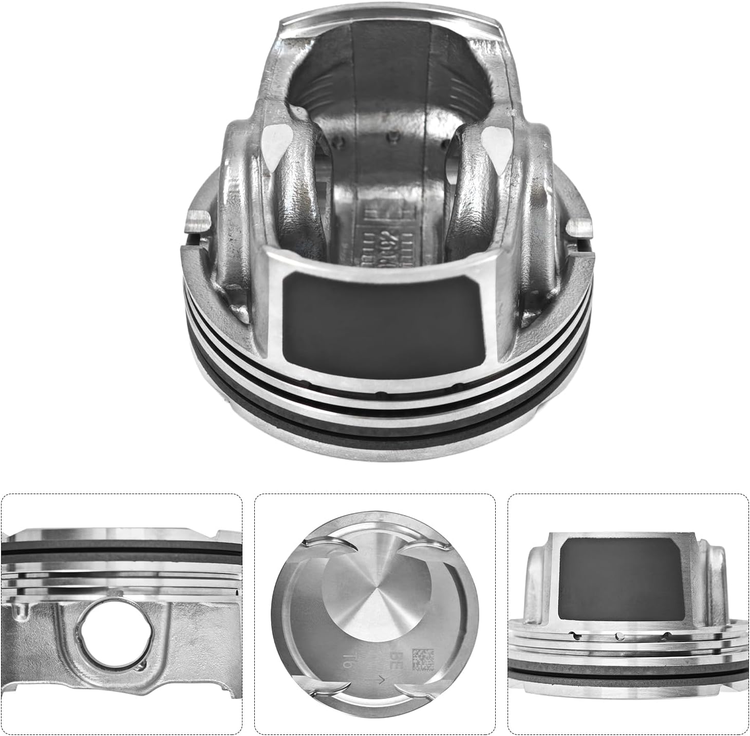 G4FJ 1.6L Turbo Engine Bottom End Kit for H-yundai 2012-2020 for Kia 2014-2021 G4FJ 1.6L Turbo Engine Crankshaft Connecting Rod Bearing Piston w/Gasket Kit 23110-2B710 23110-2B700 235102B700