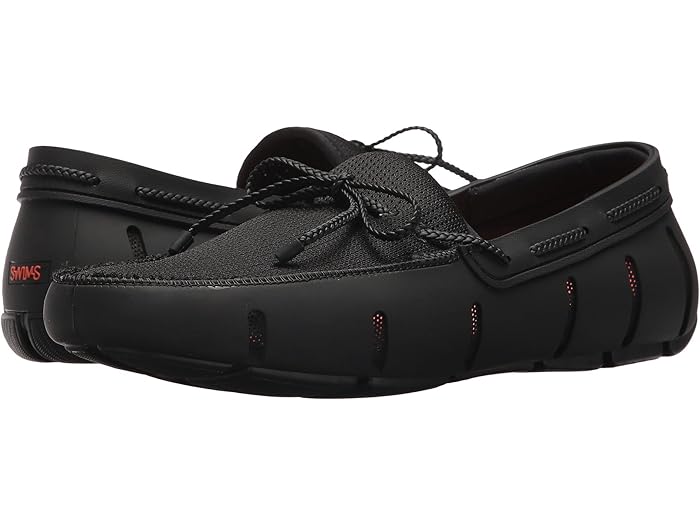 swims braided lace loafer navy