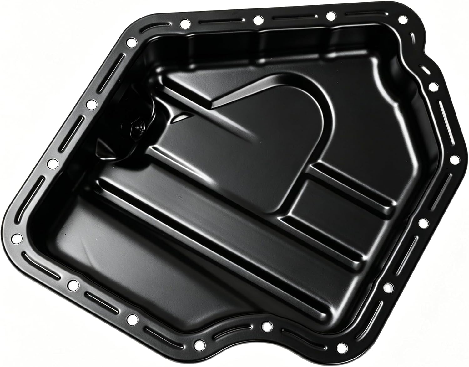 Engine Oil Pan W/Drain Plug Compatible With Chrysler Town & Country 2011-2016 3.6L V6 /200 V6 3.6L 2011-2017 /Dodge Avenger Journey Grand Caravan V6 3.6L 2011-2020/ 5184404AD/CRP51A