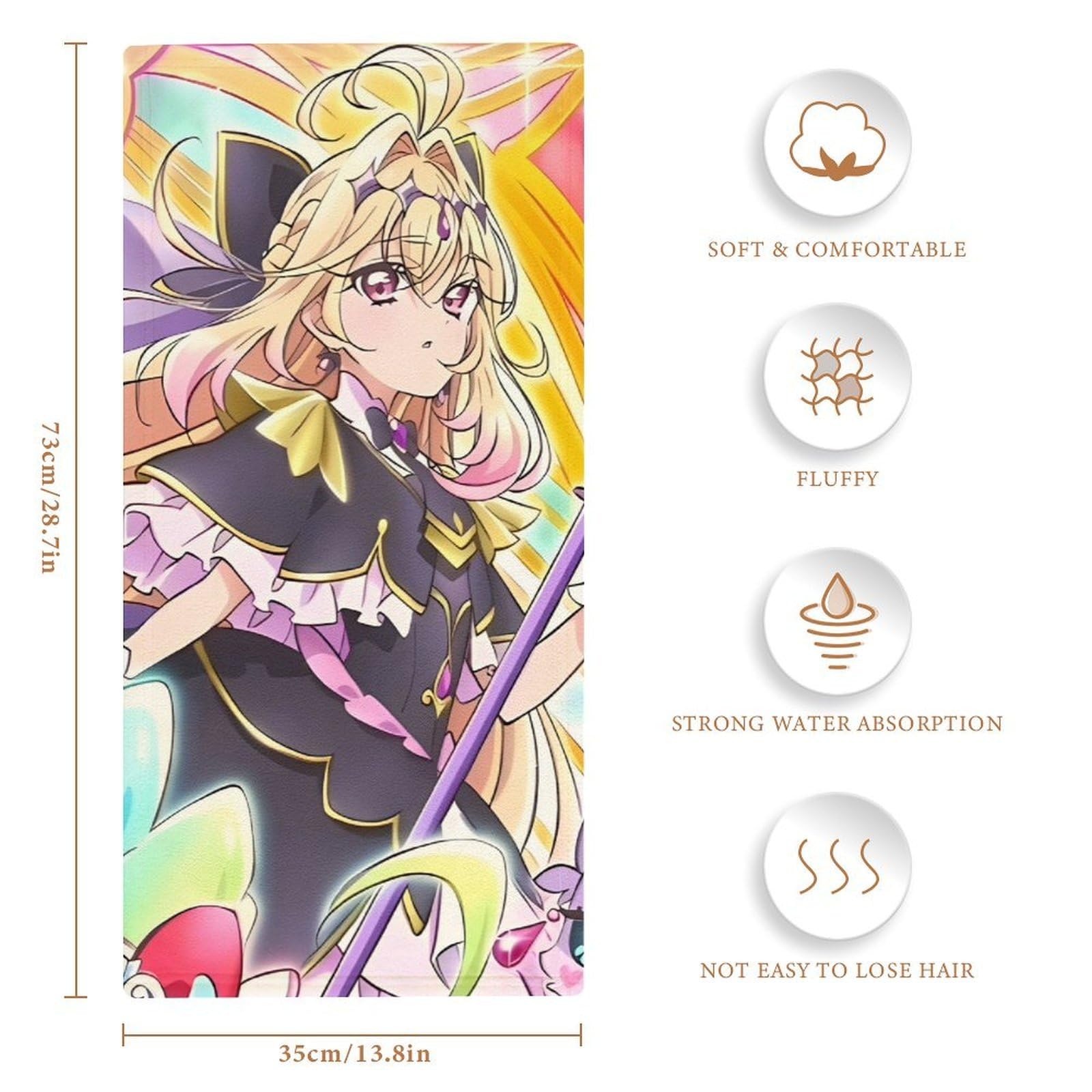 Amazon｜名探偵プリキュア！キュアアルカナ・シャドウタオル マイクロ