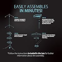 Vista 6 de Better Living Products 70040 ULTI-MATE - Soporte para poste de ducha de aluminio a prueba de óxido, sin tamaño, color blanco