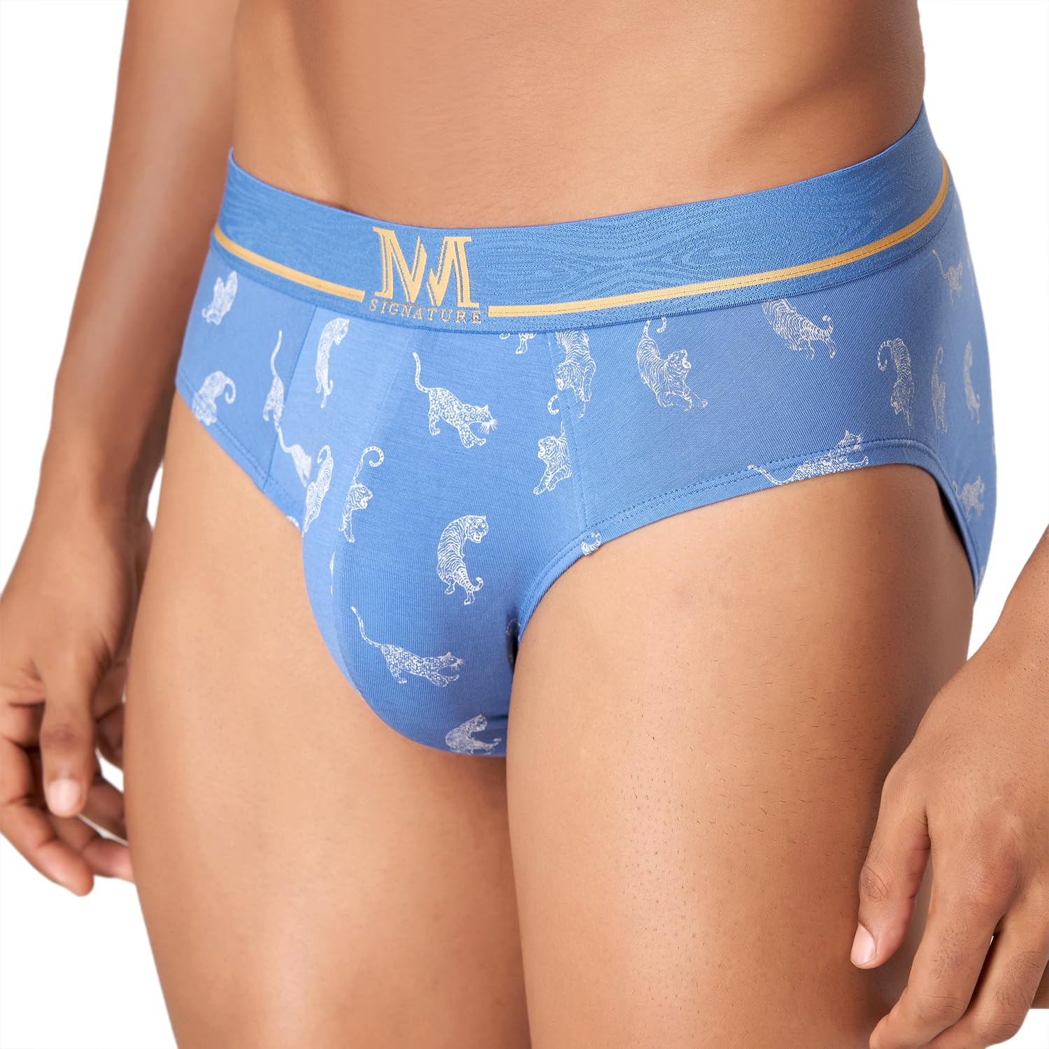 Macroman M-Series MW Signature Collection by Rohit Bal Premium Tencel, slip da uomo in spandex