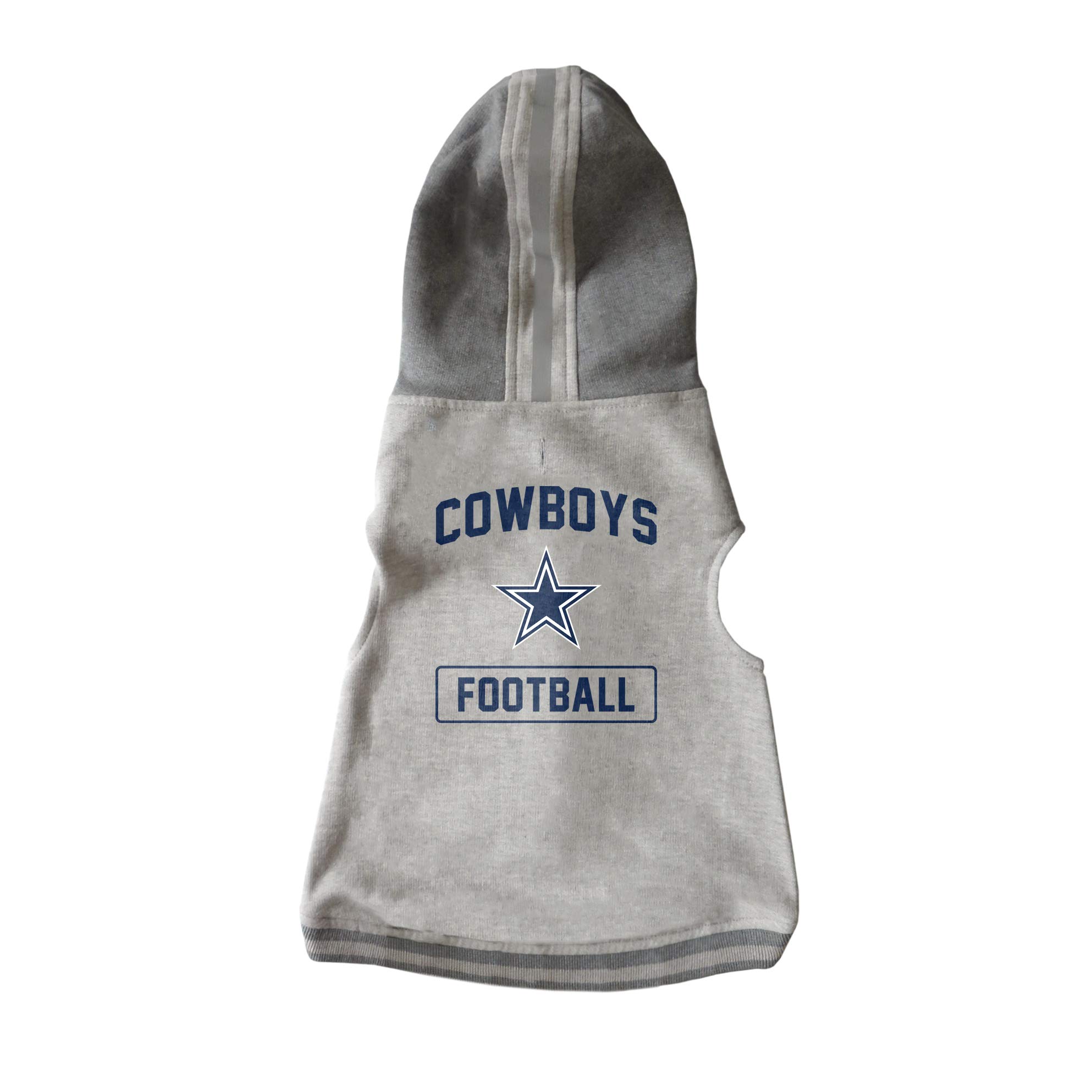 Sudadera Dallas Cowboys gris de Littlearth el regalo ideal para fans
