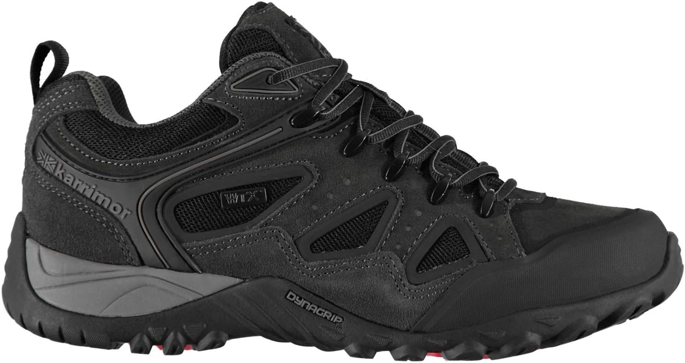 Karrimor Mens Ridge WTX Mens Walking Training Shoes Trainers Charcoal 8
