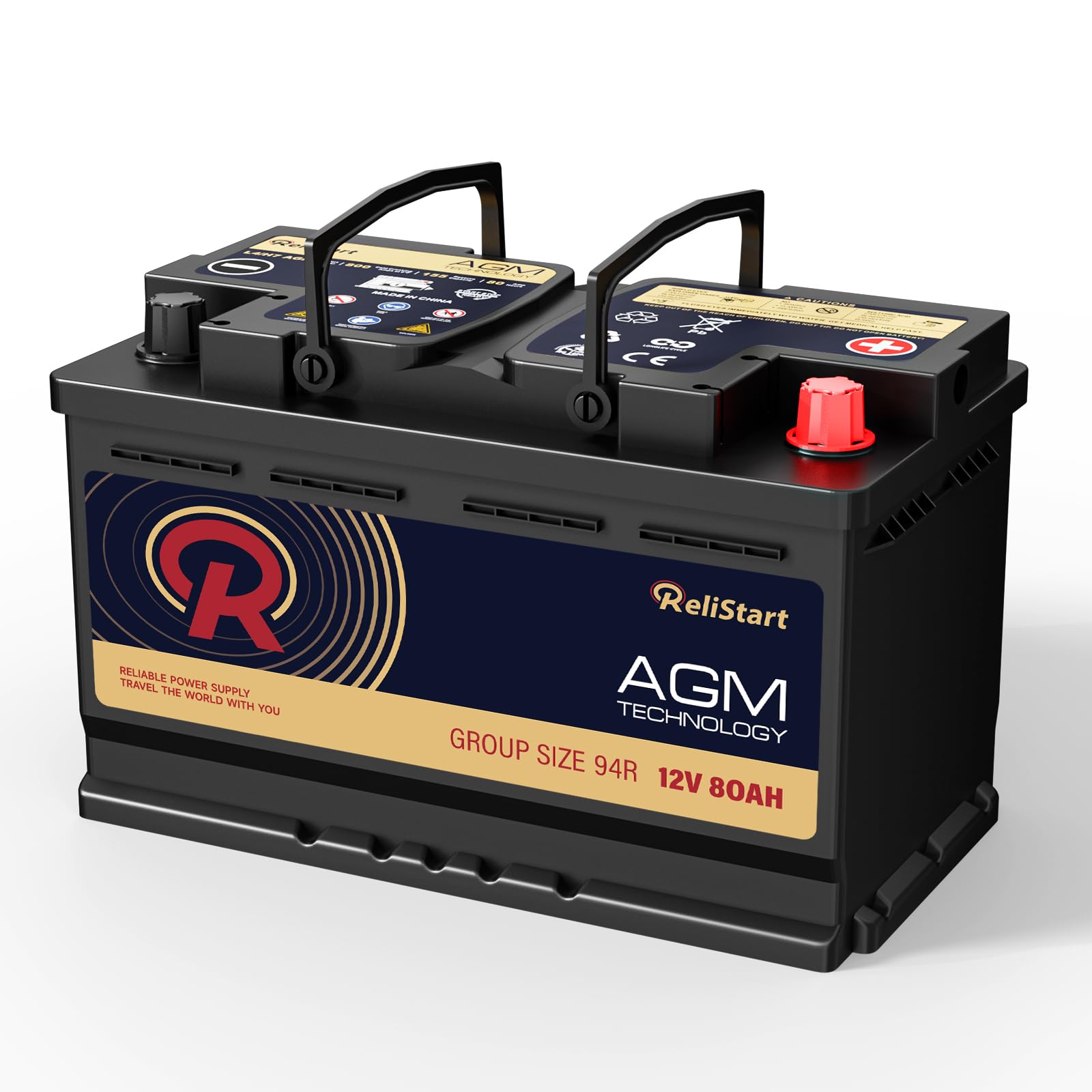 Relistart AGM Battery BCI Group 94R