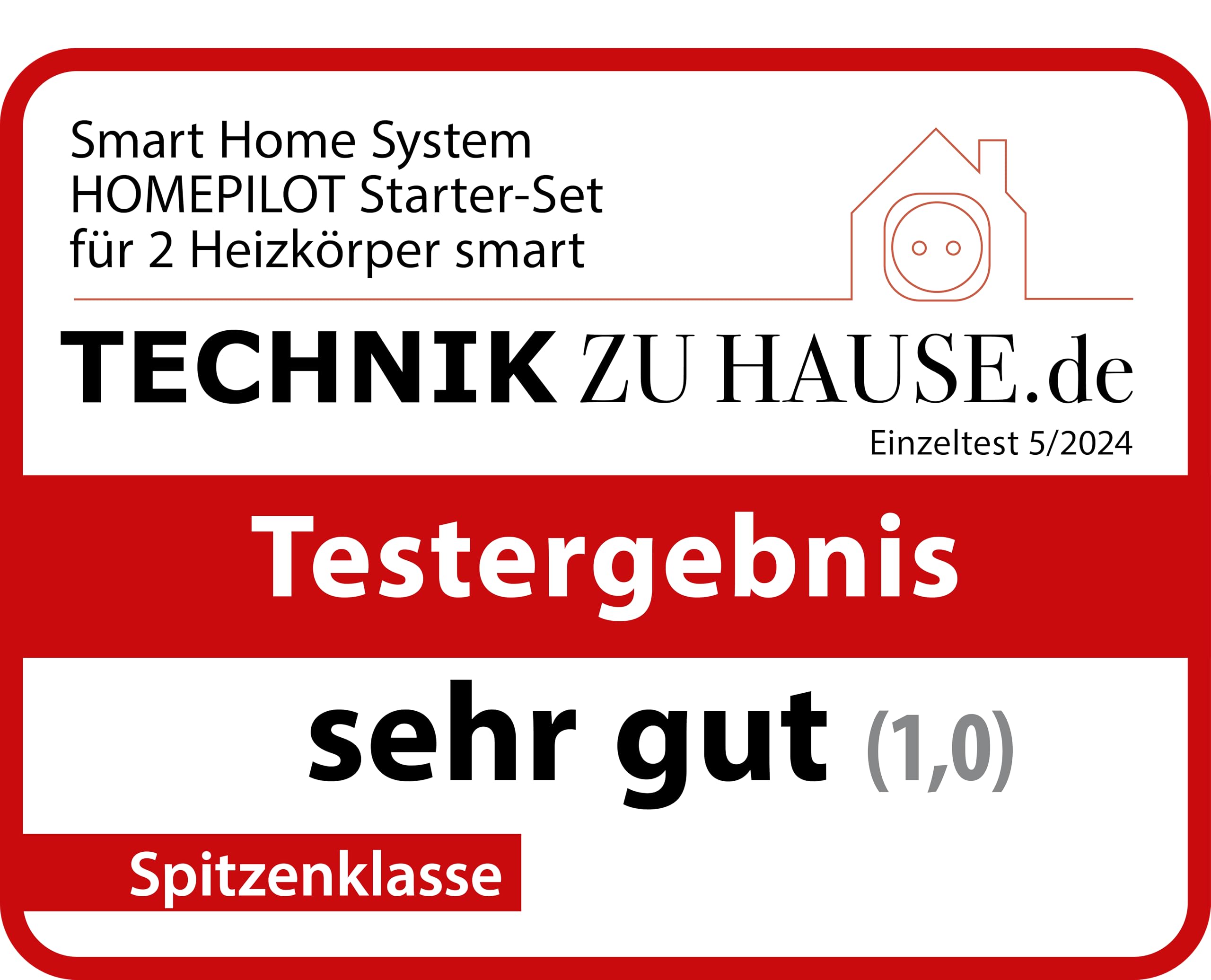 HOMEPILOT Heizung Smart-Home Starter-Set - 2X Heizkörper-Thermostat, 1x Fensterkontakt + Gateway Premium, Zentrale inkl. App & Sprachsteuerung (Google & Alexa kompatibel)