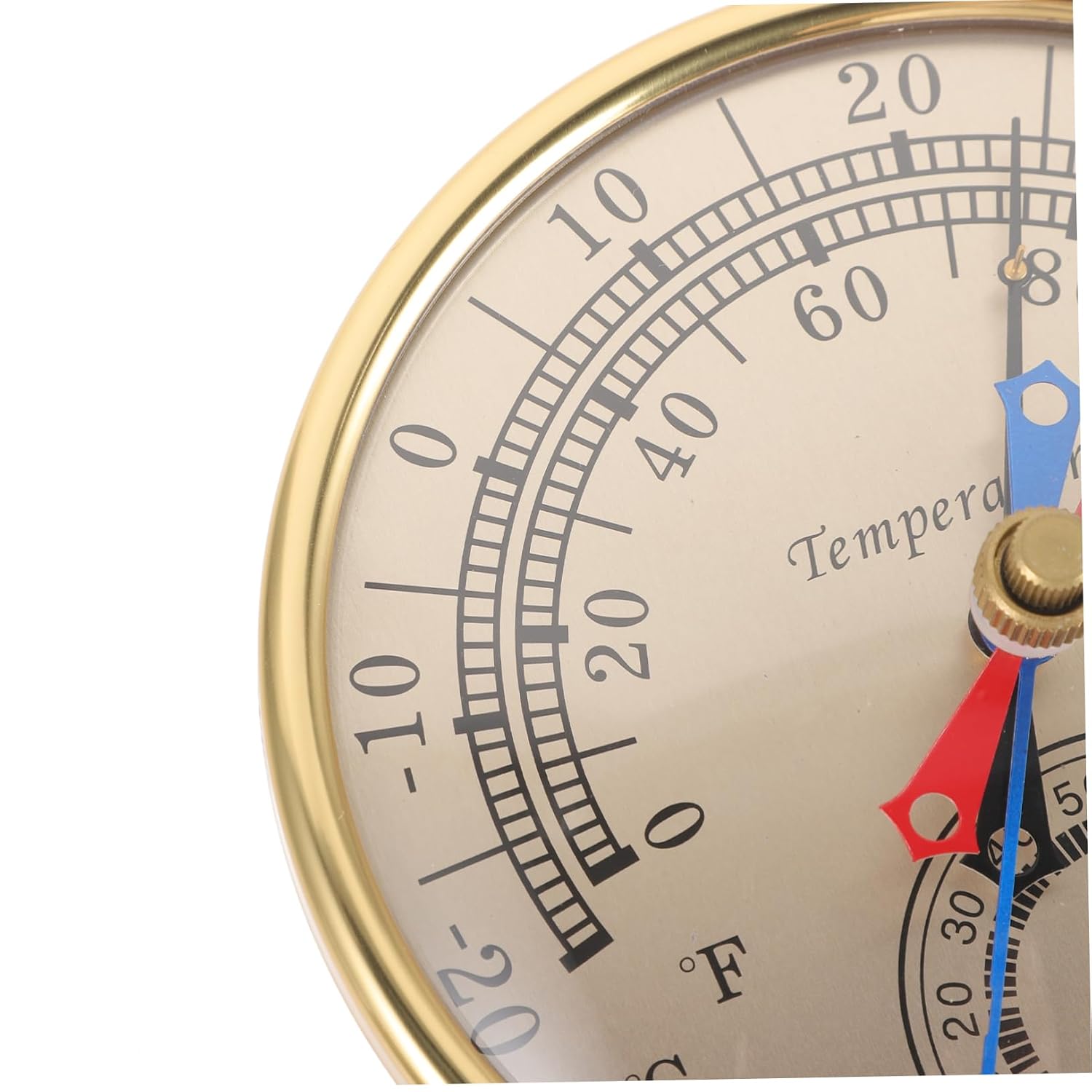 Garneck Multifunctional Temperature and Humidity Gauge for Greenhouses and Outdoors Digital Hygrometer Max/Min Records Accurate Thermometer for Garden and Patio Monitoring