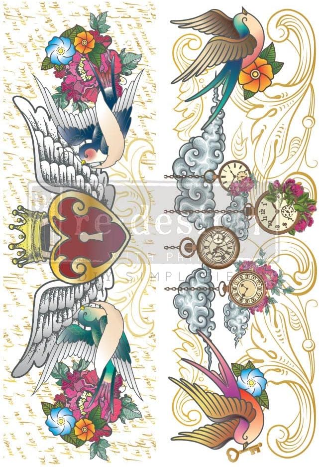 Redesign Décor Transfers® Cece Hey Sailor 24"x35",Wall Decals DIY Wallpaper Wall Stickers Murals Decor Furniture Decoration