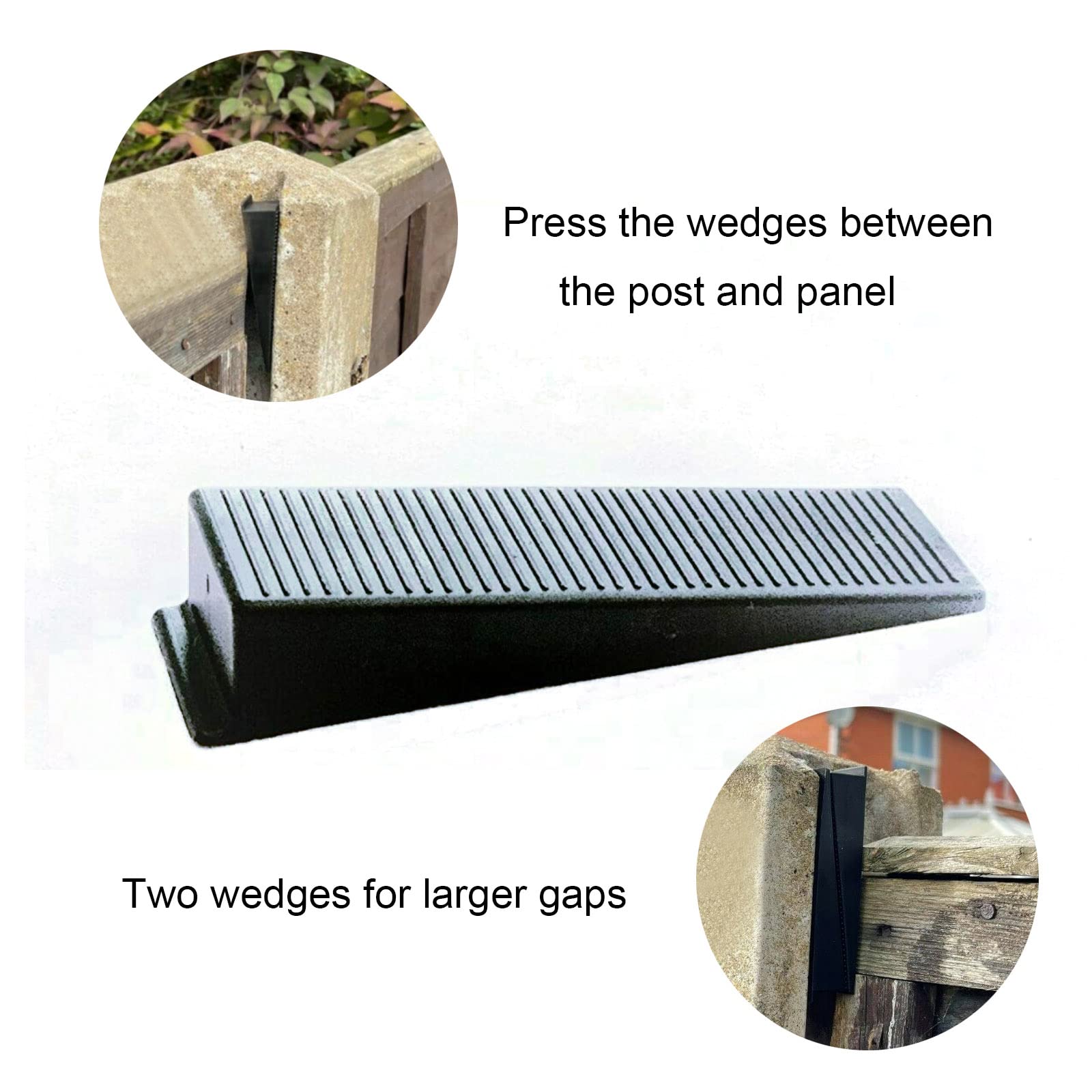 20Pcs Cunei Plastica Nero Cunei per Pavimenti Cunei Spianimetrici Cunei Livellanti Resuable Cunei per Piastrelle Riutilizzabili per Pavimenti,Pareti,Edifici,8.7*2.1*1.5cm