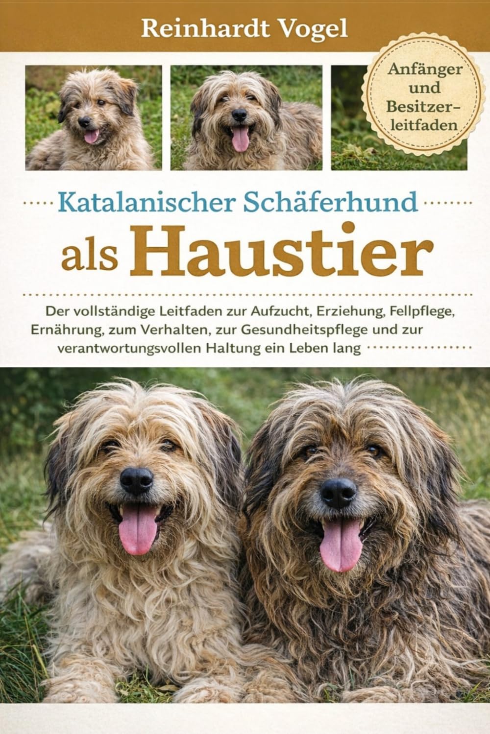 KATALANISCHER SCHÄFERHUND ALS HAUSTIER: Der vollständige Leitfaden zur Aufzucht, Erziehung, Fellpflege, Ernährung, zum Verhalten, zur ... verantwortungsvollen Haltung ein Leben lang