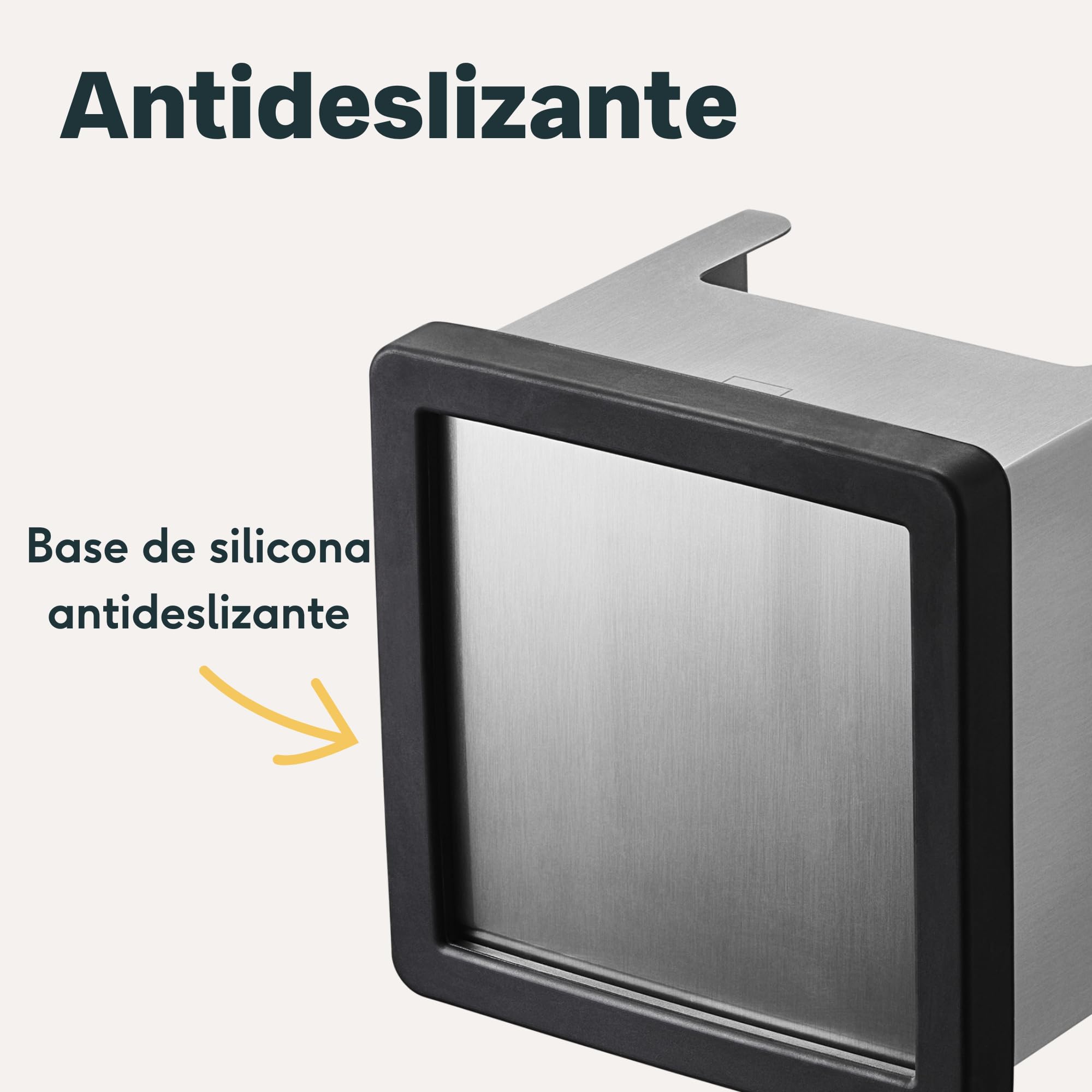 SILBERTHAL Cajon para posos de café - Recipiente de cafe - Knock box - Accesorios de barista