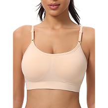 Seamless Push up Bras for Women, Sewn in Padded Wireless Bra, Supportive Back Smoothing Bralette T-Shirt Bra All Day Comfort