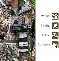 Vista 5 de Cotton Carrier CCS G3 Sistema de arnés de cámara para una cámara, camuflaje, 1 cámara