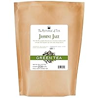 Vista 7 de The Republic Of Tea Jasmine Jazz Green - Té de hoja completa (0,10 ml/50-60 tazas)