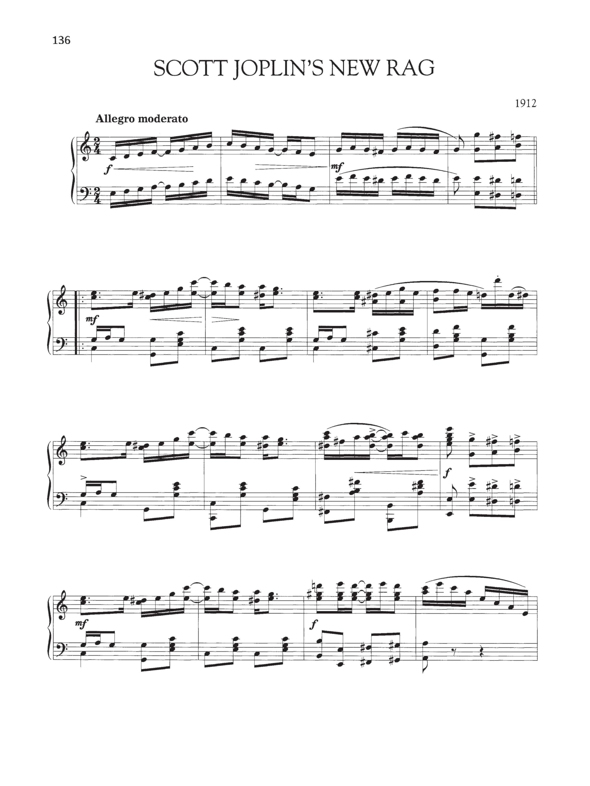 Scott joplin: complete rags for piano piano: Schirmer Library of Classics Volume 2020 Piano Solo (Schirmer's Library of Musical Classics)