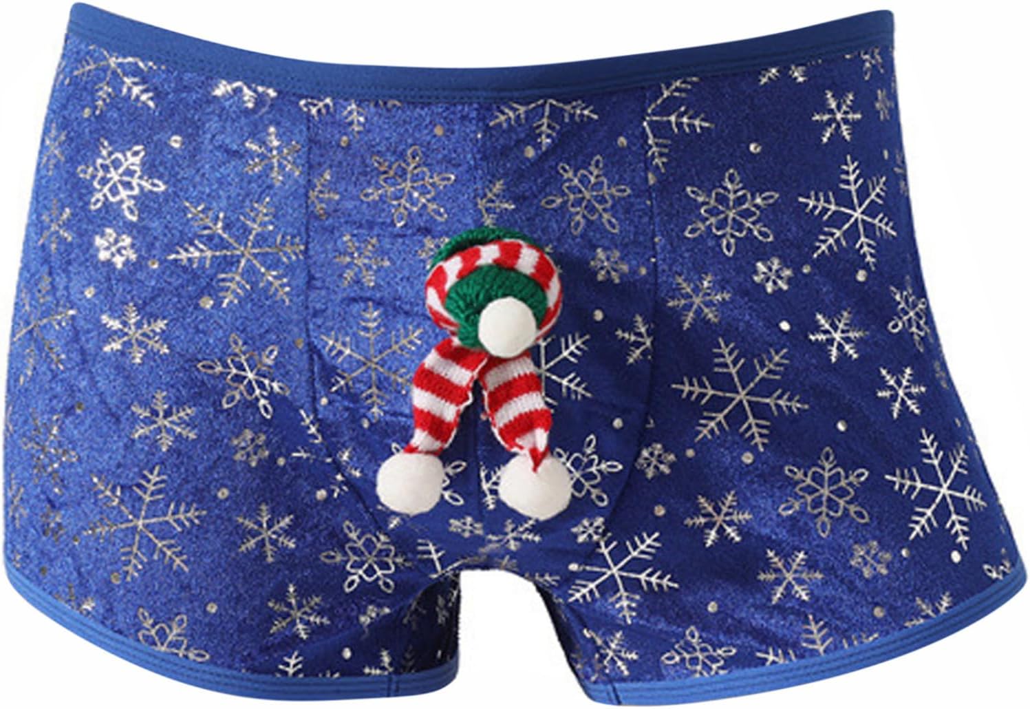 Lejafay Adult Mens Christmas Gag Gift C-string Underwear Sexy Boxer Shorts Couple Games Lingerie Panties