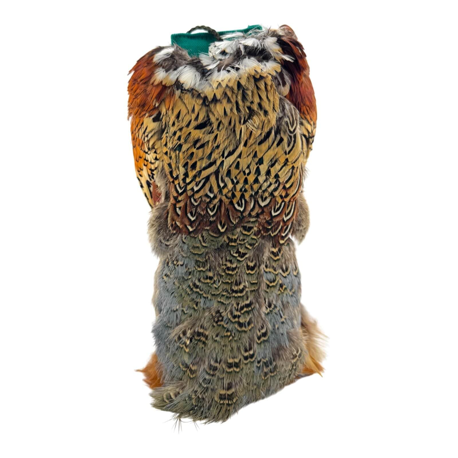 Romneys Fasanendummy - 500 g - Avec véritable robe en plumes - Idéal pour la formation de chiens de chasse - Flottant